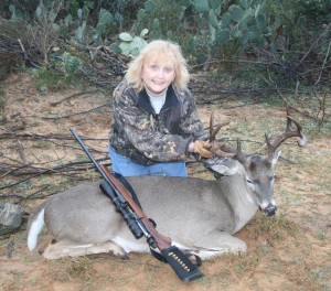 Mary Ekkebus 12-2009 Texas Whitetail on 2700a Ranch