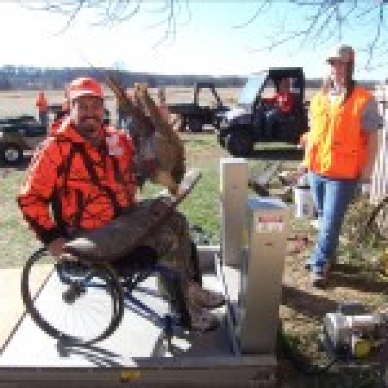 John Martinson, Organizer bags four pheasants